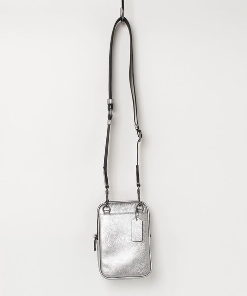 COACH（コーチ） ショルダーバッグ - シルバー メンズ : ZOZOTOWN