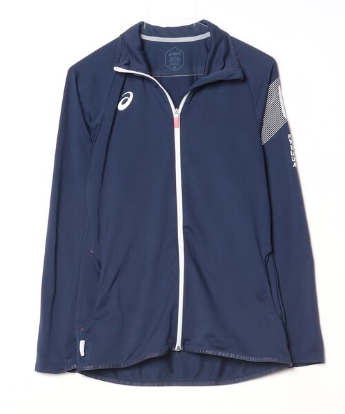 ASICS（アシックス） ジャージブルゾン X-LARGE ネイビー レディース 