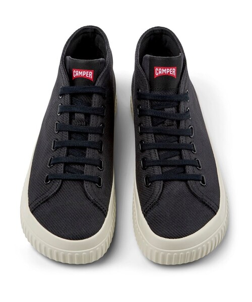 CAMPER カンペール レザー ハイカットスニーカー 黒 44 CAMPER（カンペール） ハイカットスニーカー 23.5cm ブラック
