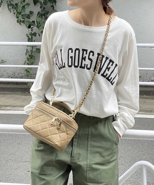 「Spick & Span」 長袖カットソー FREE ベージュ レディース_画像2