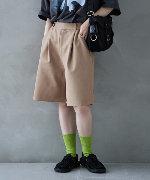 「etoll.」 ハーフパンツ M ベージュ レディース_画像2