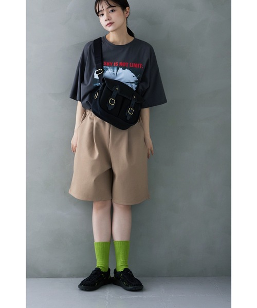 「etoll.」 ハーフパンツ M ベージュ レディース_画像8