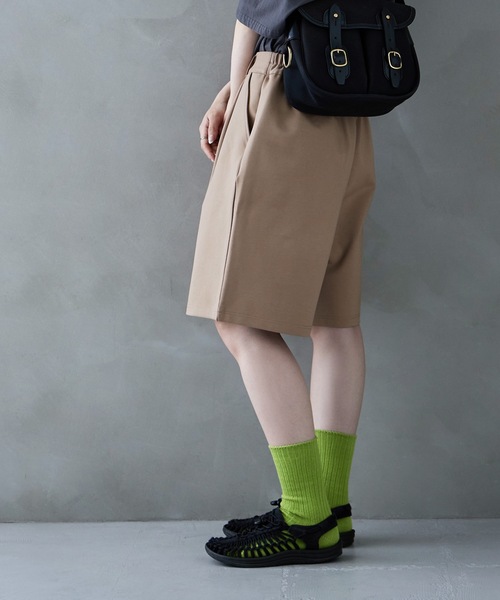 「etoll.」 ハーフパンツ M ベージュ レディース_画像9