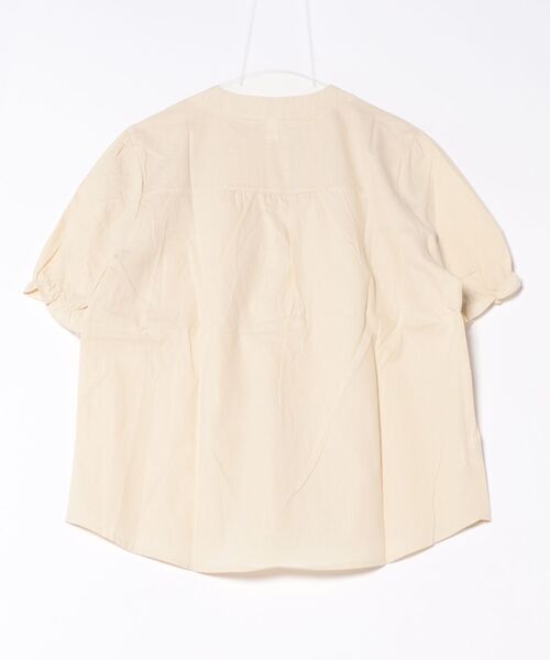 「BLANC FICELLE」 半袖ブラウス L ベージュ レディース_画像2