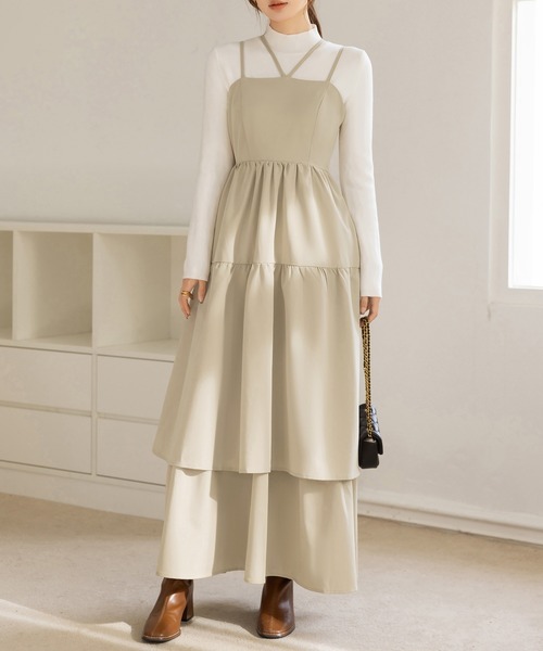 「DAY CLOSET」 サロペットスカート M ブラック レディース_画像7