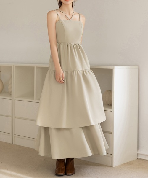 「DAY CLOSET」 サロペットスカート M ブラック レディース_画像9