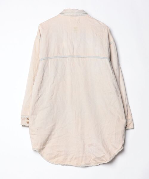 「One Tea spoon」 長袖シャツ XX-SMALL ベージュ レディース_画像2