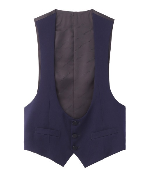JOHN LAWRENCE SULLIVAN ベスト サイズ38 JOHN LAWRENCE SULLIVAN ベスト ジレ WOOL TUXEDO VEST メンズ