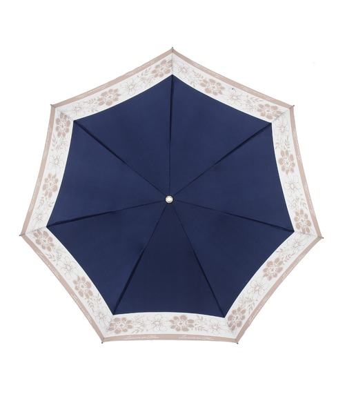LANVIN COLLECTION 花柄折りたたみ傘 LANVIN en Bleu 折りたたみ傘 ”フラワー” レディース : ZOZOTOWN Yahoo