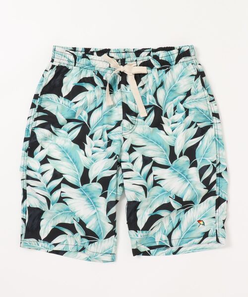 水着 サワヤカリーフ メンズトランクス ハイブリッドショーツ ワンポイントロゴ刺繍 人気急上昇