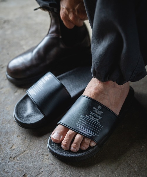 エムアンドエム　シャワーサンダル　キムタク M&M CUSTOM PERFORMANCE - SANDALS (L.GRAY) / エンボスロゴ