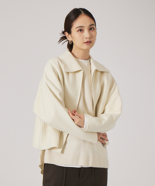 qualite - qualite ブルゾン qualite ジャケット ブルゾン ジップアップブルゾン : ZOZOTOWN