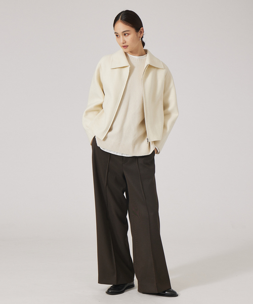qualite ジャケット ブルゾン ジップアップブルゾン : ZOZOTOWN