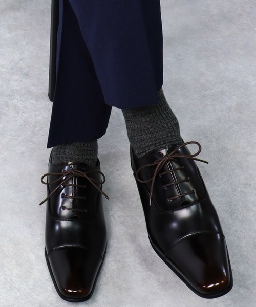 ビジネスシューズ 本革 ロングノーズ・ビジネスシューズ メンズ