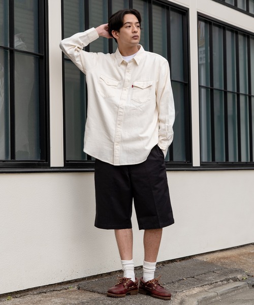 Levi's（リーバイス） メンズ パンツ チノパン スタプレ バミューダ