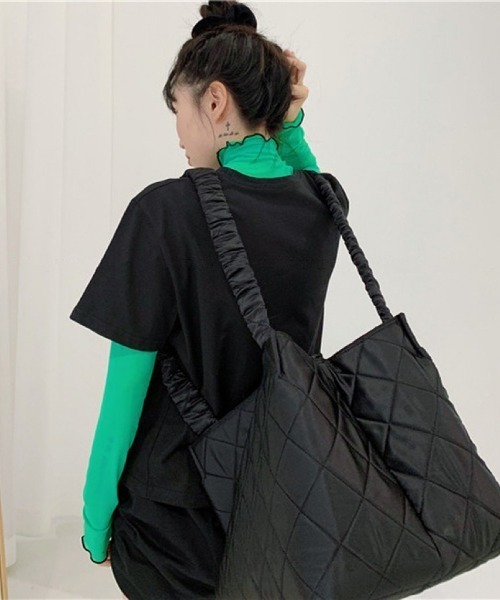 Achic tシャツ パイピング配色シアーメロートップス レディース