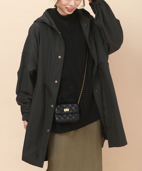 MECRE メクル ナイロンワッシャーロングマウンテンパーカー