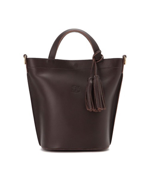 ハンドバッグ IL BISONTE / VACHETTA SMOOTH LEATHER / HAND BAG