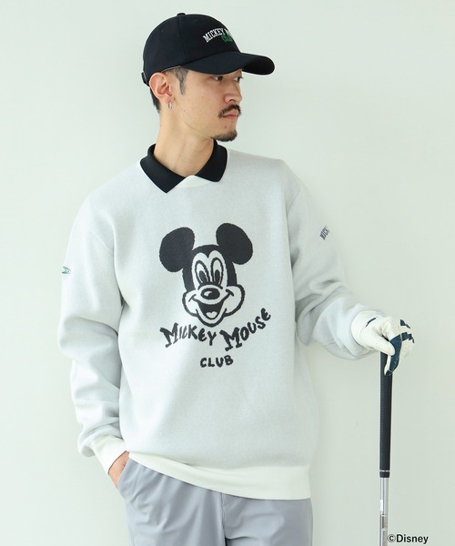 ニット 〈MEN〉BEAMS GOLF ORANGE LABEL / Disney（ディズニー） ニット ニット 〈MEN〉BEAMS GOLF ORANGE LABEL Disney ディズニー BEAMS