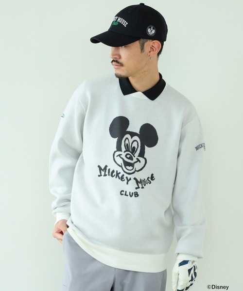 ニット 〈MEN〉BEAMS GOLF ORANGE LABEL / Disney（ディズニー） ニット ニット 〈MEN〉BEAMS GOLF ORANGE LABEL Disney ディズニー BEAMS