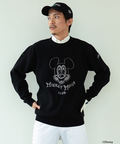 ニット 〈MEN〉BEAMS GOLF ORANGE LABEL / Disney（ディズニー） ニット ニット 〈MEN〉BEAMS GOLF ORANGE LABEL Disney ディズニー BEAMS