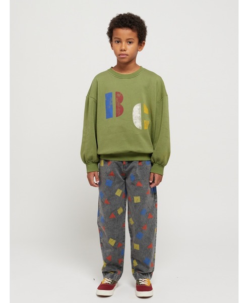 BOBO CHOSES（ボボショーズ） パンツ Crazy Bicy all over baggy pants