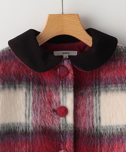 SHIPS KIDS シャギー チェック コート 110 SHIPS KIDS シャギー チェック コート 110 - メルカリ