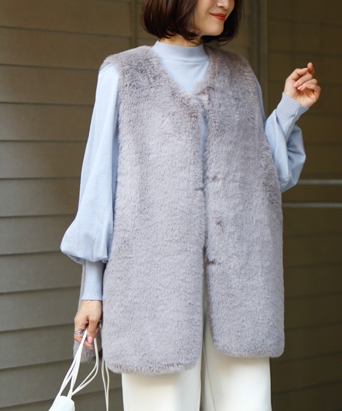 Ehre style（エーレスタイル） ベスト ジレ コーデが華やぐ！秋→冬へ