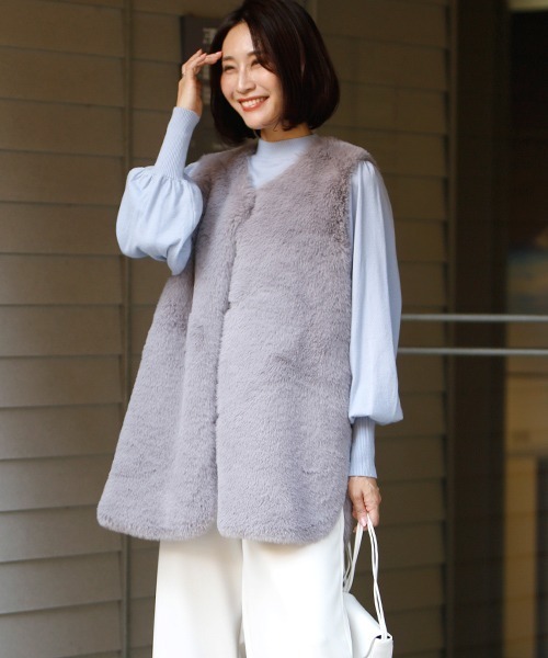 Ehre style（エーレスタイル） ベスト ジレ コーデが華やぐ！秋→冬へ
