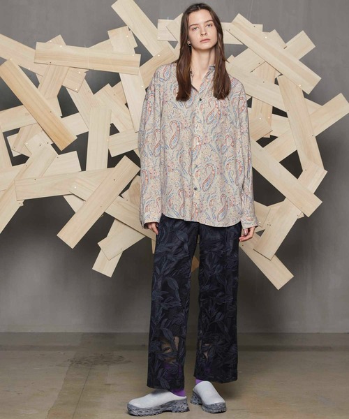 MAISON SPECIAL（メゾンスペシャル） パンツ 「UNISEX」Flower