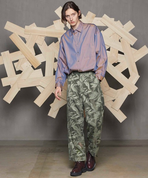 MAISON SPECIAL（メゾンスペシャル） パンツ 「UNISEX」Flower