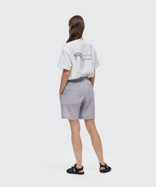 【WILD THINGS美品】6ポケット 撥水 ウェスト総ゴム ショートパンツ WILD THINGS パンツ 「WILDTHINGS/ワイルドシングス」 ベース