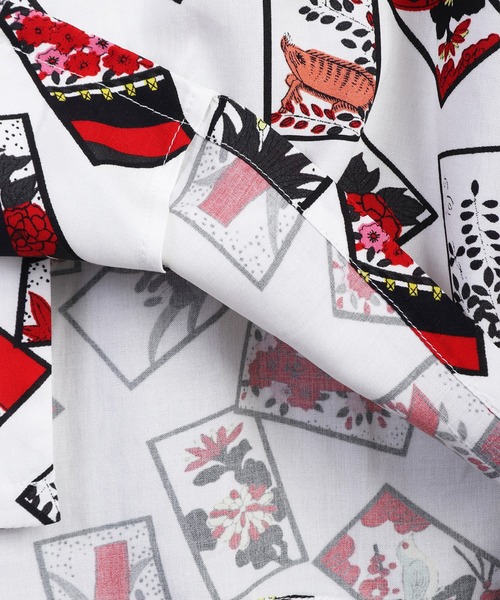 WESTSEA（ウエストシー） シャツ 和柄 半袖 アロハシャツ（龍・鶴