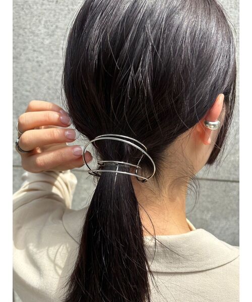 LAGUNAMOON ヘアピン カーブフォルムヘッドピアス : ZOZOTOWN