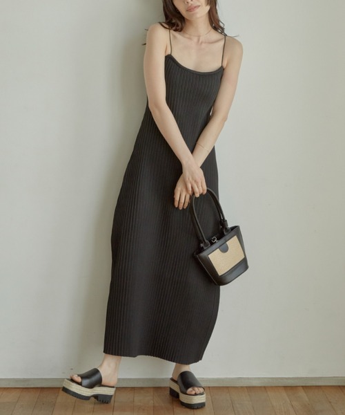 ACYM ワンピース ACYM ワンピース Pad in rib cami : ZOZOTOWN Yahoo!店 - 通販