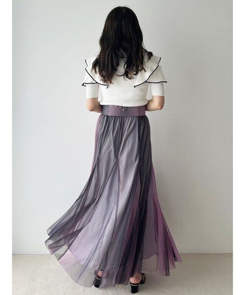 こじはる私服着用 MERCURYDUO ボリュームギャザースカート ホワイト こじはる私服着用 MERCURYDUO ボリュームギャザースカート ホワイト