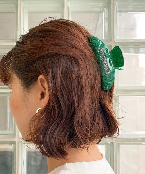 shyam inspiration ヘアクリップ Oceanラメ ヘアクリップ : ZOZOTOWN