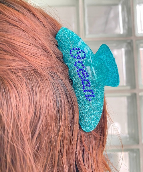 shyam inspiration ヘアクリップ Oceanラメ ヘアクリップ : ZOZOTOWN