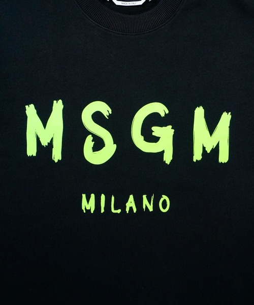 MSGM トレーナー MSGM トレーナー スウェット MSGMグラフィックプリント