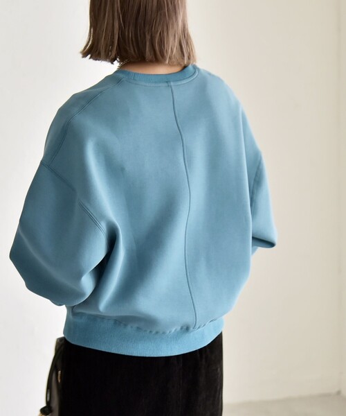 quaranciel トレーナー スウェット quaranciel:「洗濯機可能」ポンチ