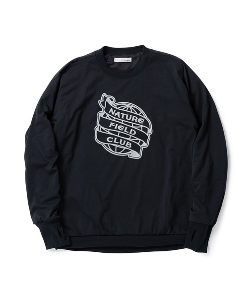 narifuri トレーナー スウェット NFC バックメッシュクルースウェット