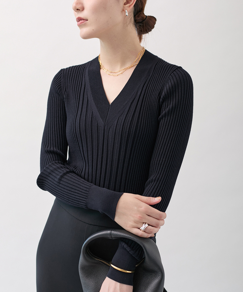 VERMEIL par iena（ヴェルメイユパーイエナ） ニット セーター SLOWOOL