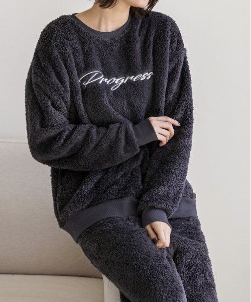 極美品★希少★ameri vintage★ノベルティ★パジャマ★ルームウェア★黒 楽天市場】ナイトウェア 寝巻き 部屋着 長ズボン 長ボトムス パジャマ