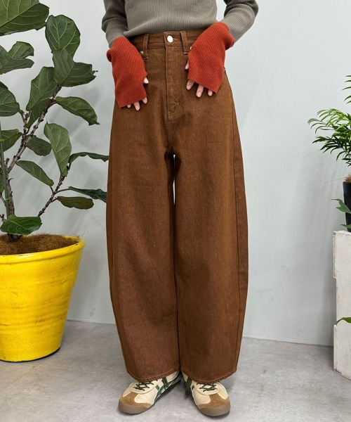 ちゃちゃ様 デニム 36茶 30％OFF】SHINZONE（シンゾーン） キャロットデニム 19SMSPA68｜ROCOCO