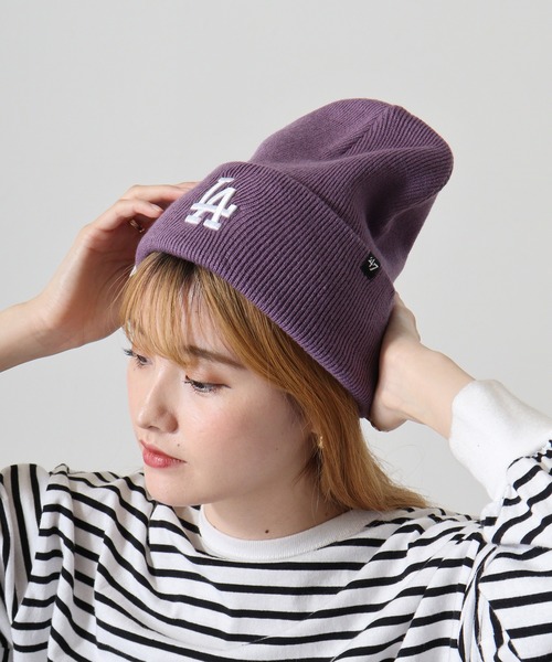 47（フォーティーセブン） ニット帽 ニットキャップ 47Brand MLB 刺繍