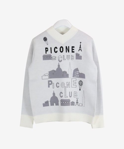 Picone CLUB（ピッコーネクラブ） ニット セーター 長袖ニットプル