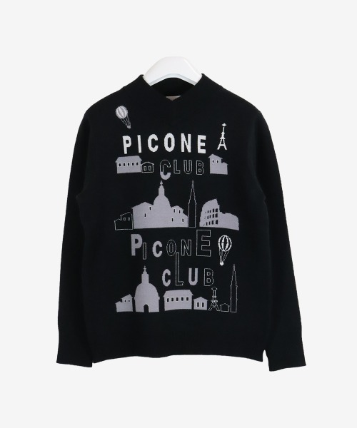 Picone CLUB（ピッコーネクラブ） ニット セーター 長袖ニットプル