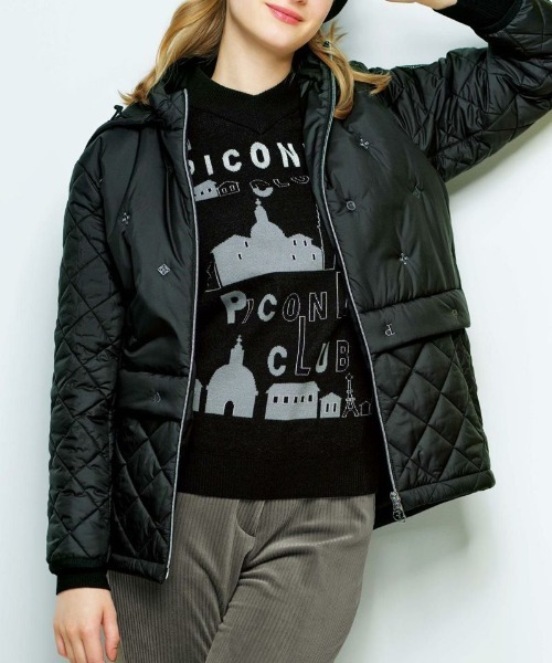 Picone CLUB（ピッコーネクラブ） ニット セーター 長袖ニットプル