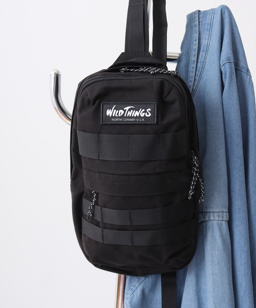 WILD THINGS（ワイルドシングス） ウエストポーチ ミリタリー ボディ