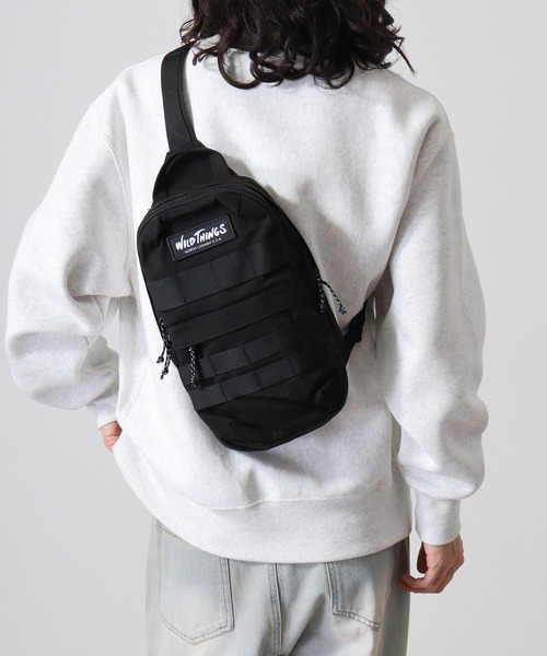 WILD THINGS（ワイルドシングス） ウエストポーチ ミリタリー ボディ